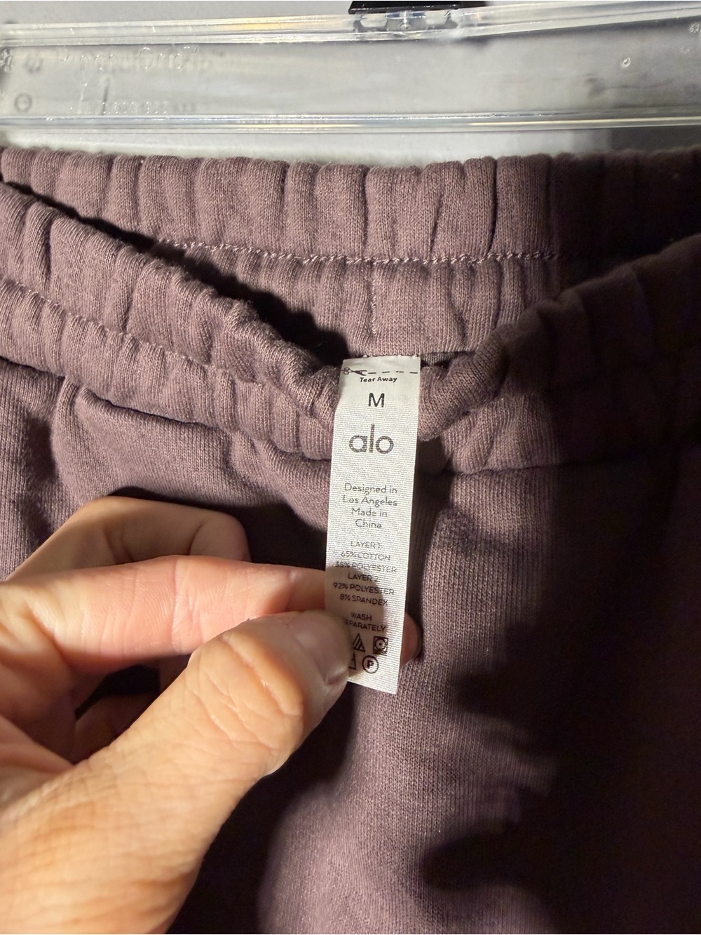 ALO Yoga Accolade High Waist Brown Mini Skort Size Medium - Picture 4 of 5